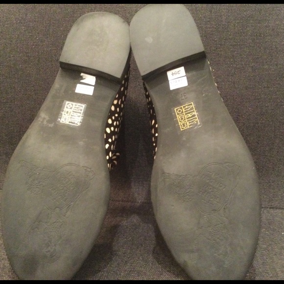 Leopard print horsehair bootie. - Picture 6 of 7